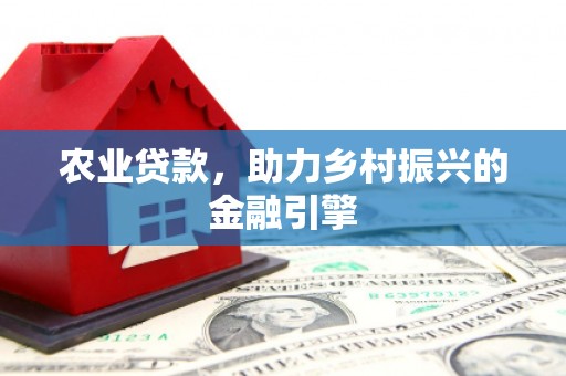 沙市农业贷款，助力乡村振兴的金融引擎