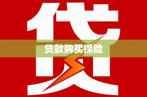 沙市贷款购买保险