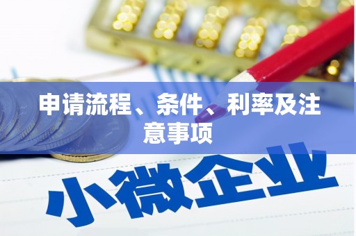 沙市申请流程、条件、利率及注意事项
