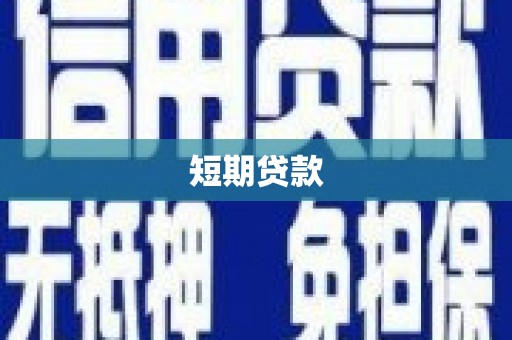 沙市短期贷款