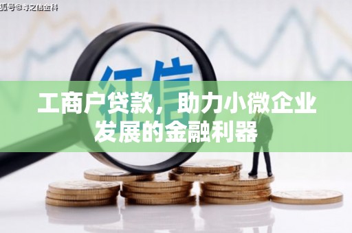 沙市工商户贷款，助力小微企业发展的金融利器