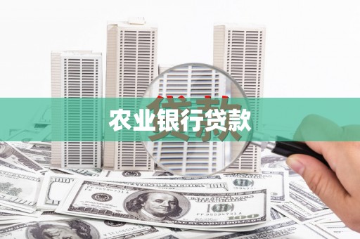 沙市农业银行贷款
