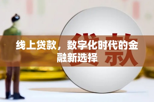 沙市线上贷款，数字化时代的金融新选择