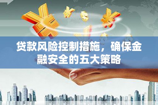 沙市贷款风险控制措施，确保金融安全的五大策略