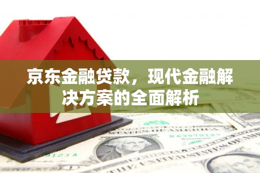 沙市京东金融贷款，现代金融解决方案的全面解析