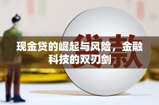 沙市现金贷的崛起与风险，金融科技的双刃剑