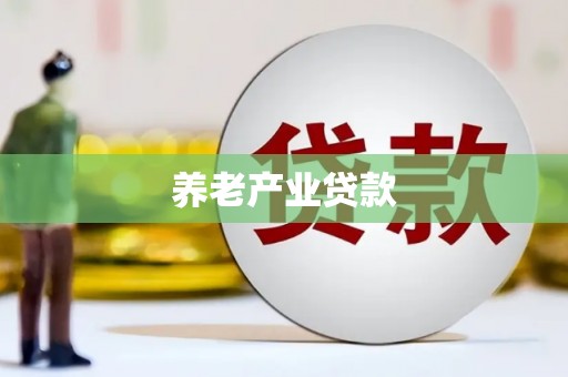 沙市养老产业贷款