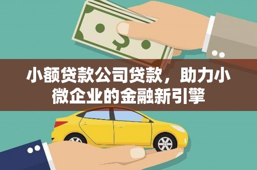 沙市小额贷款公司贷款，助力小微企业的金融新引擎