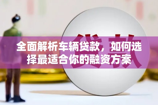 沙市全面解析车辆贷款，如何选择最适合你的融资方案