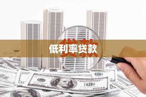 沙市低利率贷款