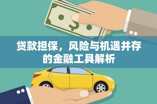 沙市贷款担保，风险与机遇并存的金融工具解析